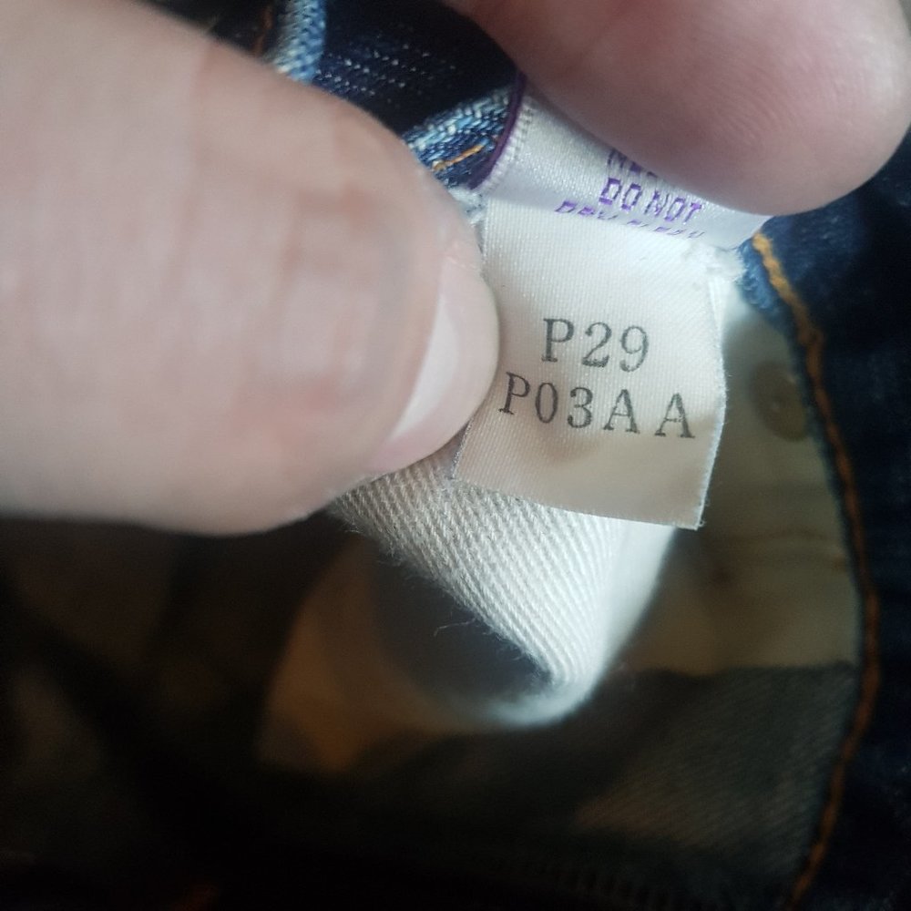 SOLD 🌈 Authentic Vintage PRPS Sashiko Straight Jeans, Made in Japan - Picture 4 of 7